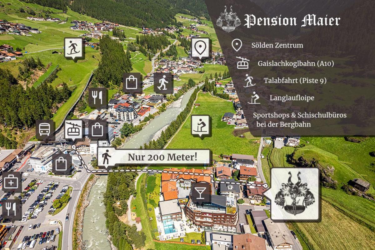 Fruehstueckspension Maier Sölden Extérieur photo